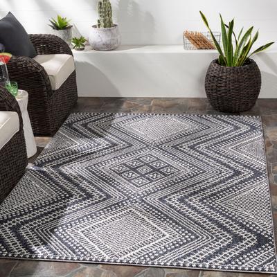 Livabliss Surya Rosie Indoor/ Outdoor Moroccan Diamond Area Rug