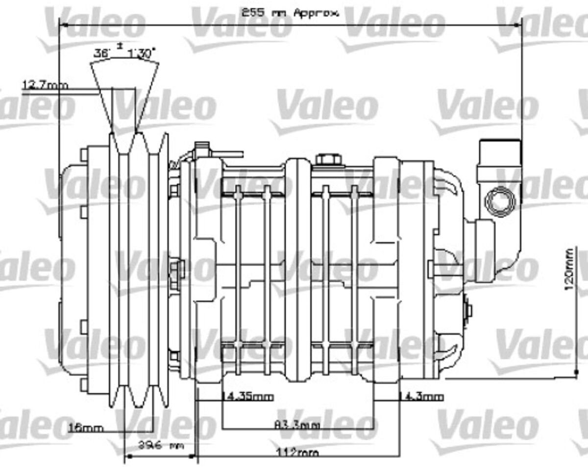 Klimakompressor VALEO 815842