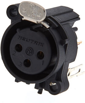 Neutrik NC 3 FAA V2 Schwarz