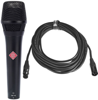 Neumann KMS 105 BK Bundle noir