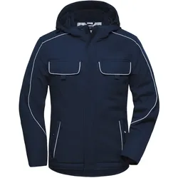 Softshelljacke mit Futter "JN886" - XXL - navy