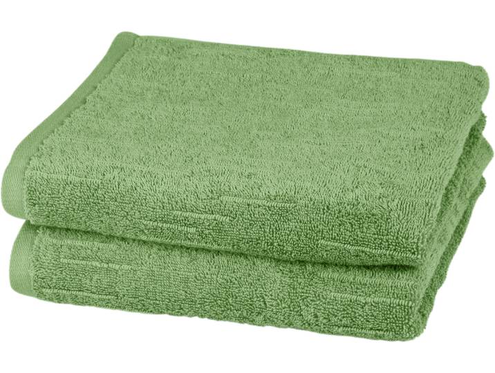 Handtuch ROSS Premium , grün (schilf), B:50cm L:100cm, Frottier, Obermaterial: 100% Baumwolle, Handtücher, Handtuch, 100% Baumwolle