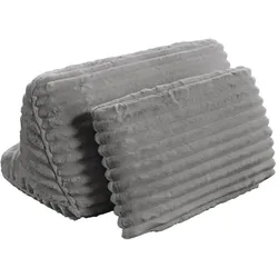 RÜCKENKISSEN WIOLO SOFT Grau Cord