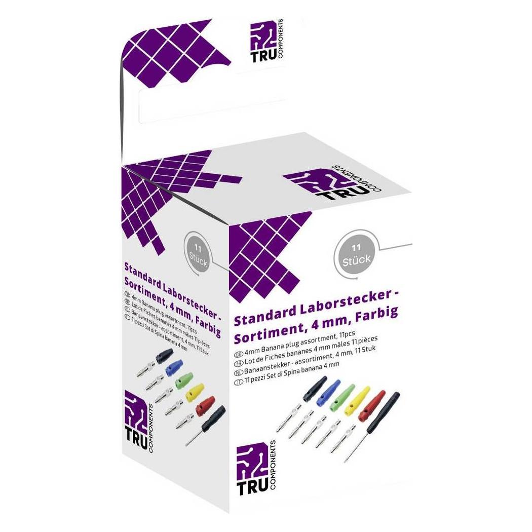 Tru Components Laborstecker Sortiment (8551376)
