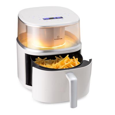 Klarstein Air Bloom Heißluftfritteuse Dampffunktion 1500W 7,5 Liter 16 Programme Sand