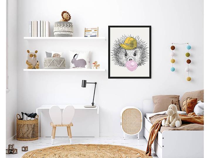 Tableau déco Cool 43 x 53cm Multicolore