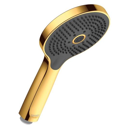 Duravit Handbrause 3jet Click! 120 MinusFlow, UV065201 (3 Strahlarten, 9 l/min) (UV0652017034)