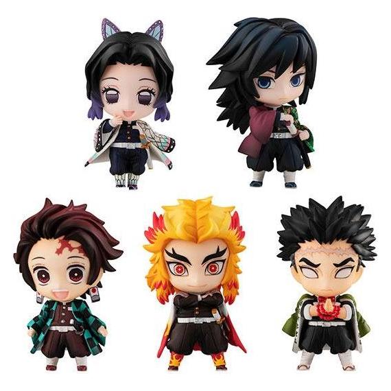 Megahouse Demon Slayer: Kimetsu no Yaiba pack 5 trading figures Tanjiro & The Hashira Mascot Set A 5 cm (4535123829055)