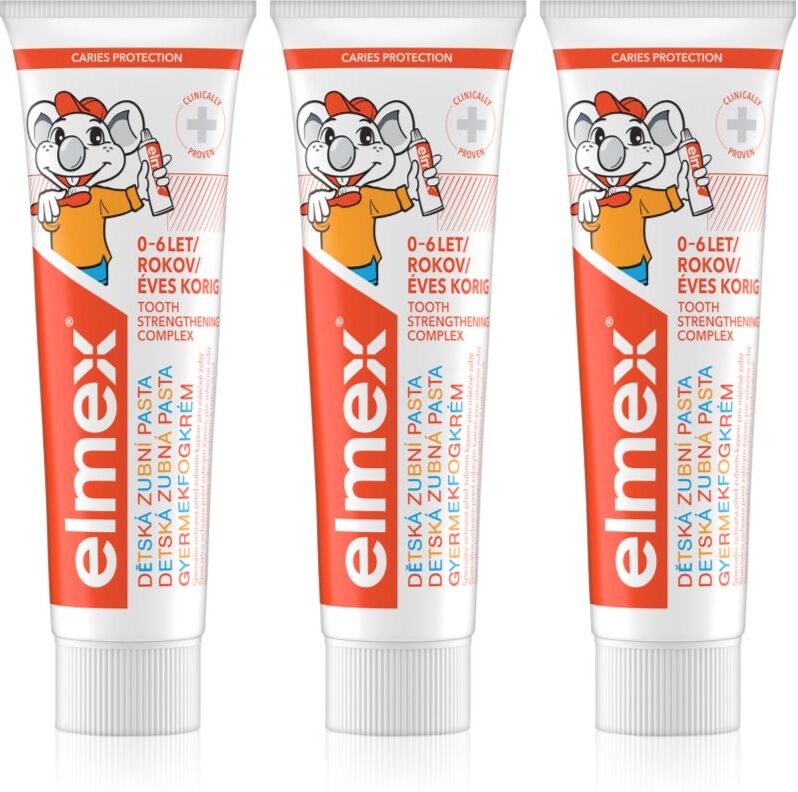 Elmex Caries Protection Kids Zahnpasta für Kinder 3 x 50 ml