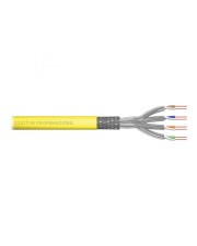 DIGITUS Professional Bulkkabel 1000 m SFTP PiMF CAT 7a IEEE 802.5/IEEE 802.3 halogenfrei Riser robust Gelb (DK-1743-A-VH-10)