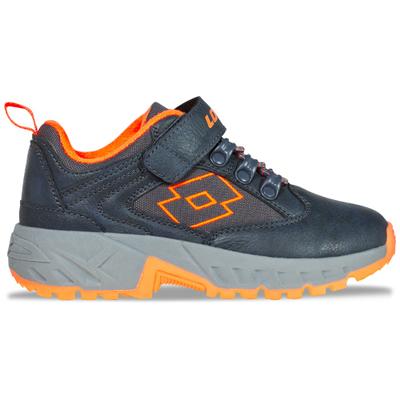 Sneaker LOTTO, Damen, Gr. 25, orange (navy, fr.orange), Synthetik, Textil, mehrfarbig, Schuhe Sneaker, - in kinderfußgerechter Passform