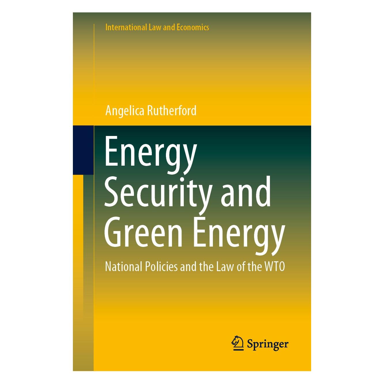 Springer Energy Security and Green Energy (9783030455545)