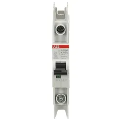 ABB SU201MR-K40 Sicherungsautomat K-Char., 10kA, 40A, 1P, RTT UL 489, Ringkabelanschluss 2CDS271347R0557