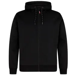 Allwetter Kapuzen-Sweatjacke "8019-250" Extend - S - schwarz