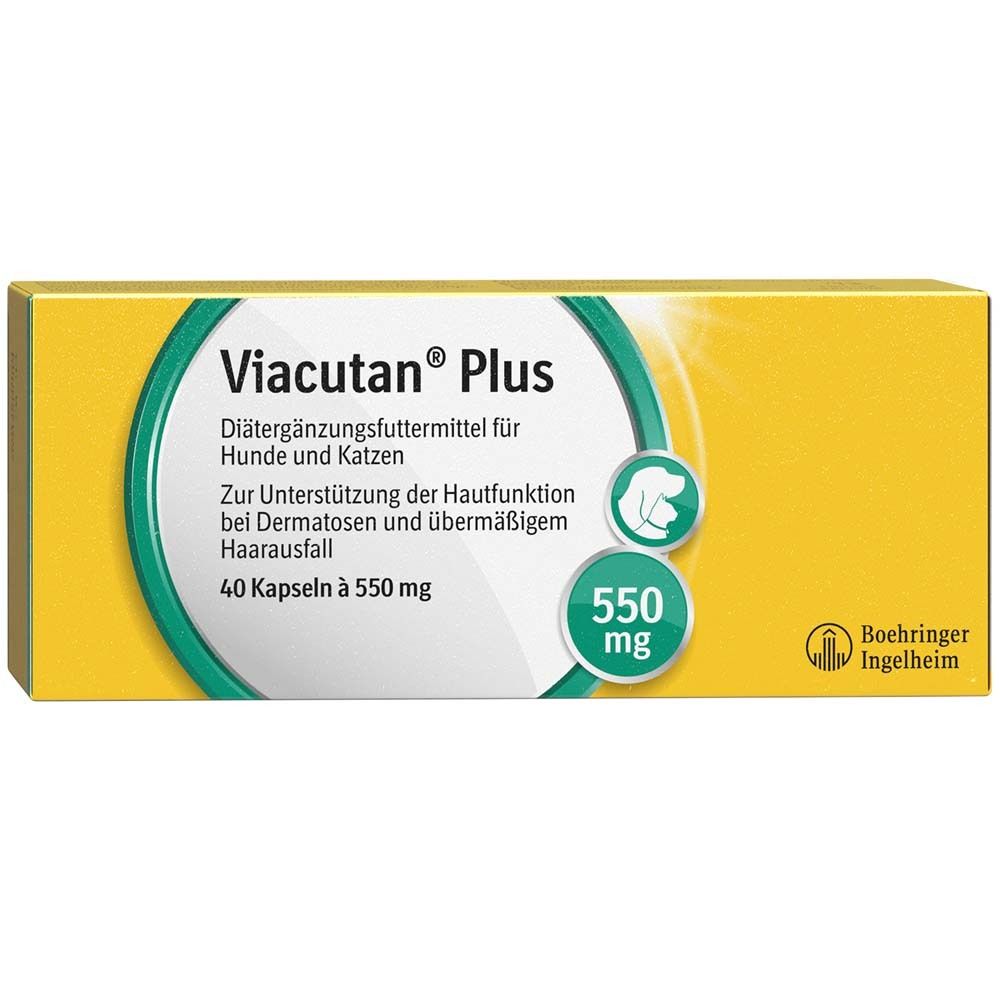 Viacutan Plus Kapseln vet. 40 St