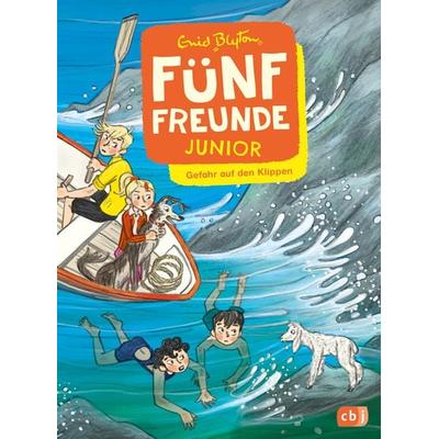 Fünf Freunde JUNIOR - Gefahr auf den Klippen, Gebundene Ausgabe von Enid Blyton, CBJ, 978-3-570-18066-2