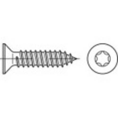 TOOLCRAFT 1069416 Senkblechschrauben 2.9mm 22mm T-Profil Edelstahl A2 1000St.