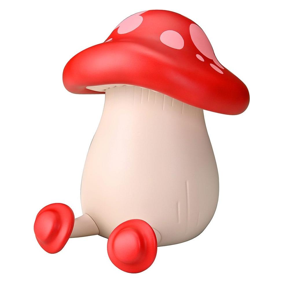 Loop Delicious in Dungeon Soft Vinyl Figur Walking Mushroom Red 15 cm (LOOP12630)