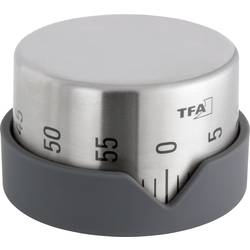 TFA Dostmann Dot Timer Edelstahl mechanisch 38.1027.10