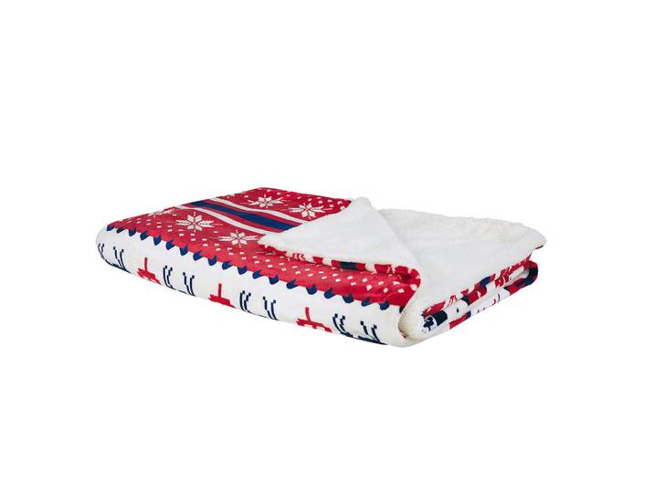 Beliani Tagesdecke Rot Reka 220/200 cm, 200x220 cm, Heimtextilien, Wohntextilien, Decken