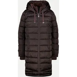 Steppmantel mit Lurex Braun 42