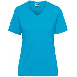 Damen BIO T-Shirt SOLID "JN1807" - M - turquoise