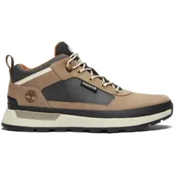 Timberland für Herren. TB0A6DKNA2M1 Leder Sneakers Field Trekker Low braun (45), Wohnung, Schnürsenkel, Lässig, Draußen