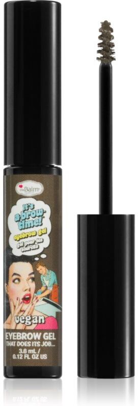 theBalm It's a Brow Time Brow Gel eyebrow gel shade Dark Brown 3.6 ml