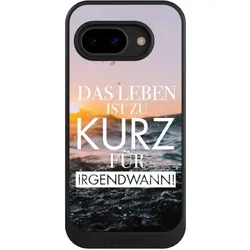 Nivocase Hülle für Google Pixel 9a Handyhülle NIVOcore Case Schwarz Meer Statement Spruch (Google Pixel 9a), Smartphone Hülle, Schwarz