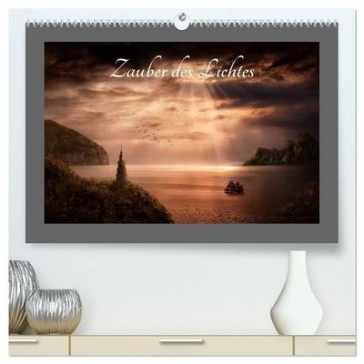 Zauber des Lichtes (hochwertiger Premium Wandkalender 2026 DIN A2 quer), Kunstdruck in Hochglanz