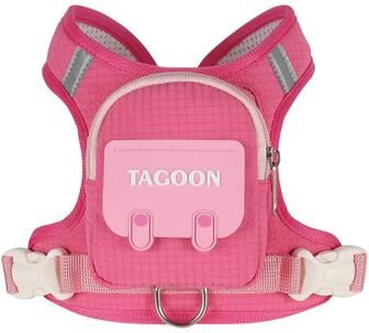 Uplifted Finds Reflective Pet Harness With Integrated Backpack d xl