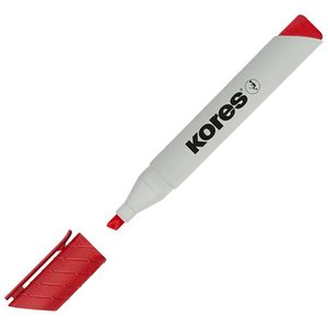 Kores Whiteboardmarker ECO XW2, rot, Keilspitze, Strichbreite 3-5mm, abwischbar