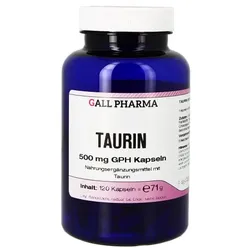TAURIN 500 mg GPH Kapseln 120 St