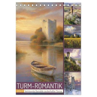 Turm-Romantik (Tischkalender 2027 DIN A5 hoch), CALVENDO Monatskalender