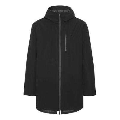 Wintermantel CLEAN CUT COPENHAGEN "Clean Cut Copenhagen Mathias Coat", Herren, Gr. S, schwarz, 100% Polyester, Mäntel Wintermantel