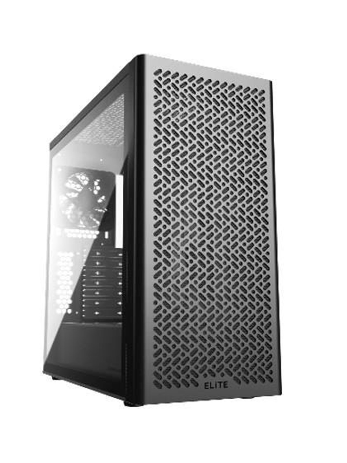 Cooler Master Elite 502 Lite Computer Case - Black - Gehäuse