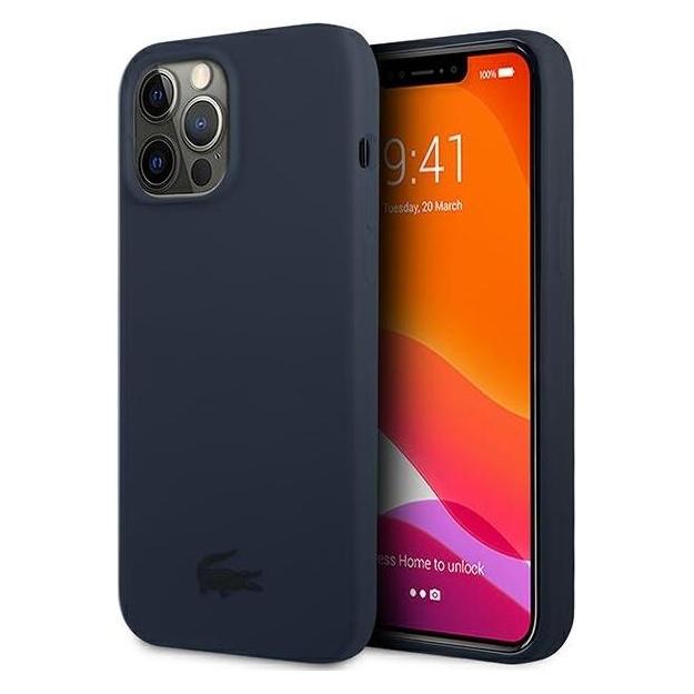 Lacoste iPhone 13 Pro Max Liquid Silicone Glossy Printing Logo Case (Apple iPhone 13 Pro Max) (22670900)
