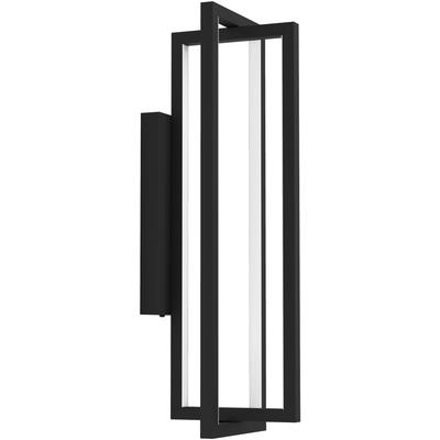 EGLO Deckenleuchte "SIBERIA", schwarz, H: 30cm, 1 Stk., Leuchten, Deckenleuchte in schwarz aus Stahl - 15,5W - warmweiß - kaltweiß, Wandlampe