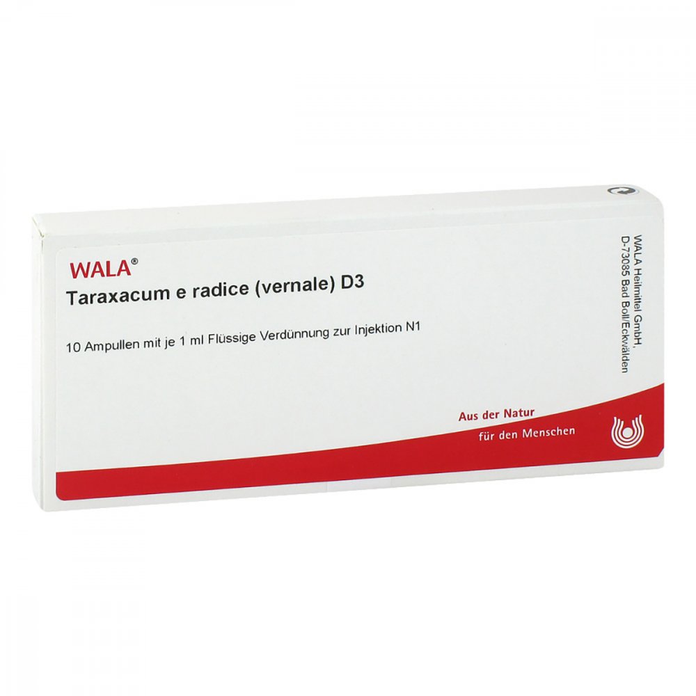 WALA Heilmittel GmbH Taraxacum E Rad.vernale D3 Ampullen 03658817