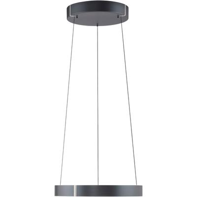 NEUHAUS PURE LED Pendelleuchte "PURE E-Clipse", grau (mystic grau), 2, Ø 50cm H: 40cm, 1 Stk., Leuchten, e-LIFT-Funktion, CCT, dimmbar über Fernbedíenung, LED Pendelleuchte