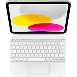 Magic Keyboard Folio für iPad (10. Generation) weiß spanisch