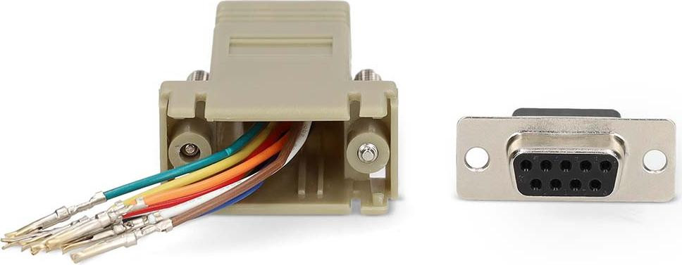 Nedis CCGB52820IV DB-9 naar RJ-45 Vrouwelijke Connector Rechte Kabel, Ivoorwit