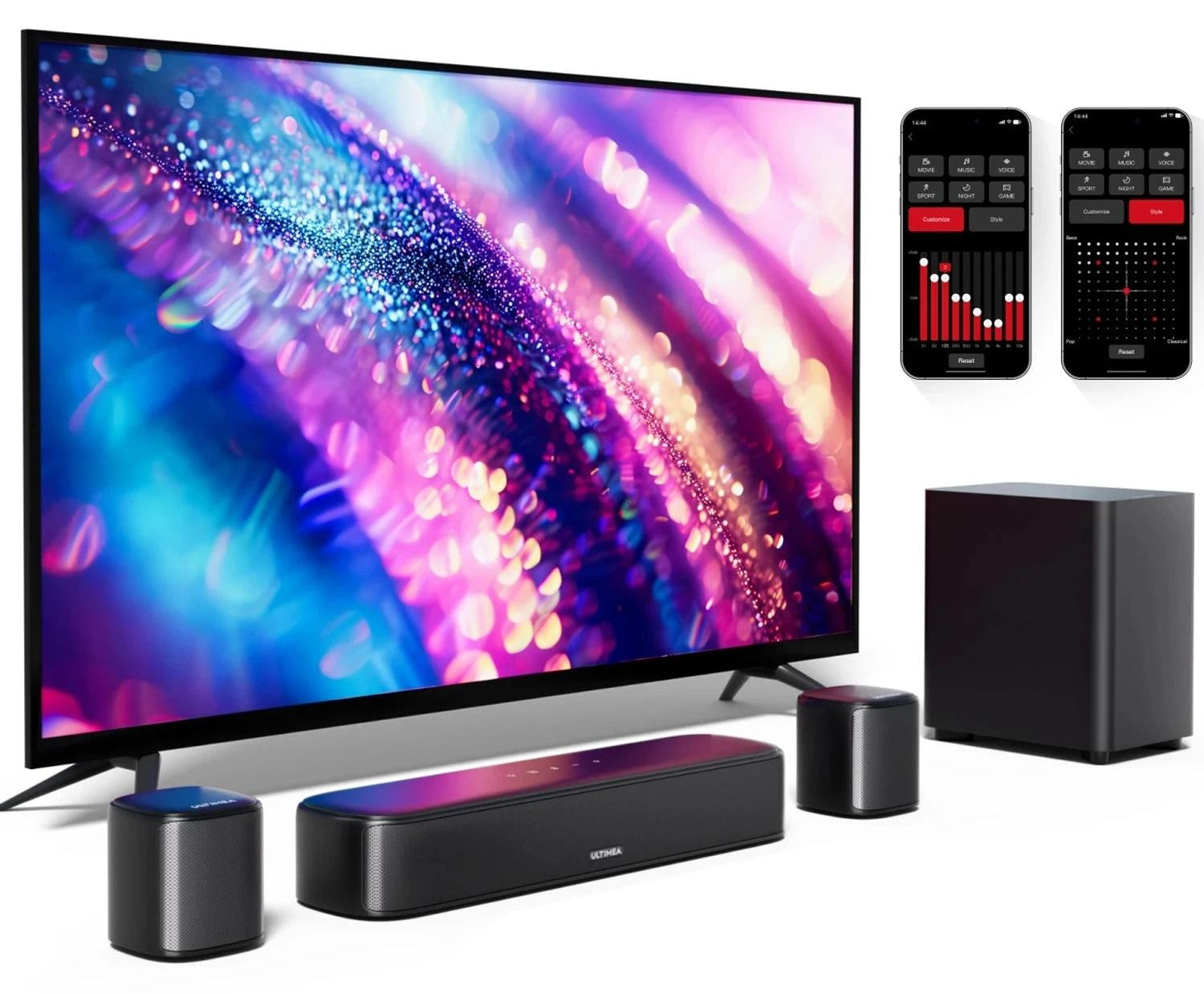 Selius Soundbar met Subwoofer voor TV - 250W