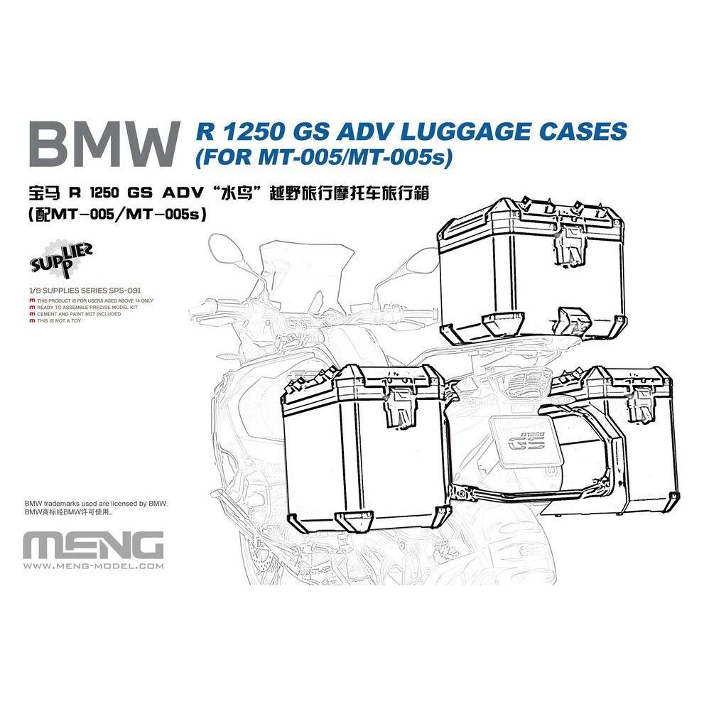 Meng-Model BMW R 1250 GS ADV Luggage Cases (FOR MT-005/MT-005s) (SPS-091)