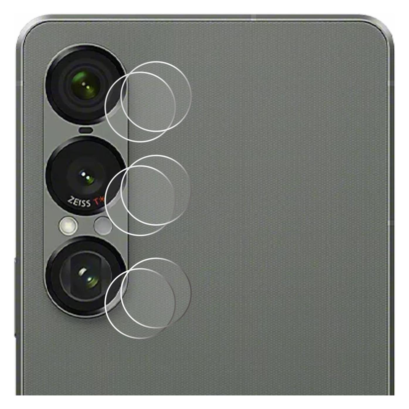 ScreenLeaf Schutzfolie für Sony Xperia 1 VII (NUR Kameraschutz) Displayschutz Display Schutz Folie Klar (2 Stk., Sony Xperia 1 VII) (6159291)