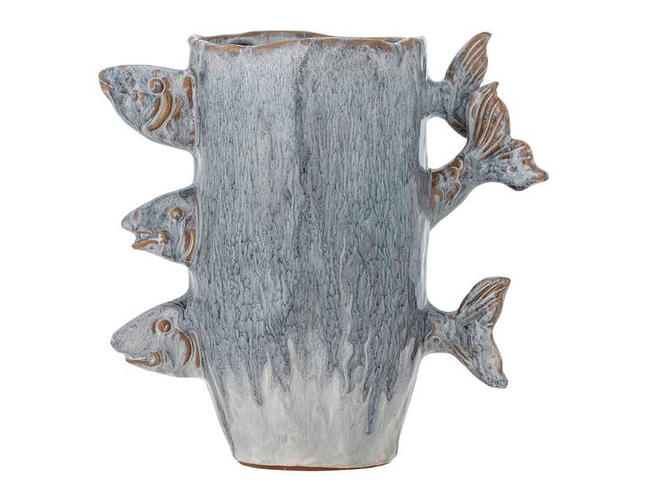 home24 Vaas Tace 13 x 23 x 24cm blauw