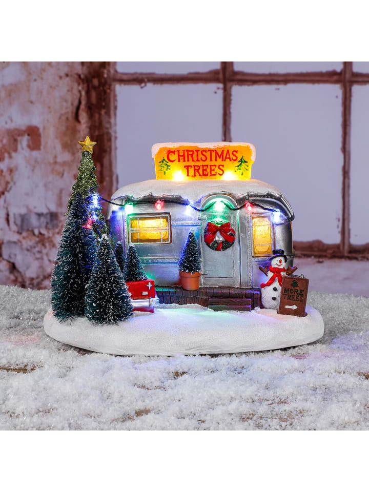 Profiline LED-Dekoleuchte "Tree-selling trailer" in Bunt - (B)25 x (H)18,5 x (T)17 cm - onesize