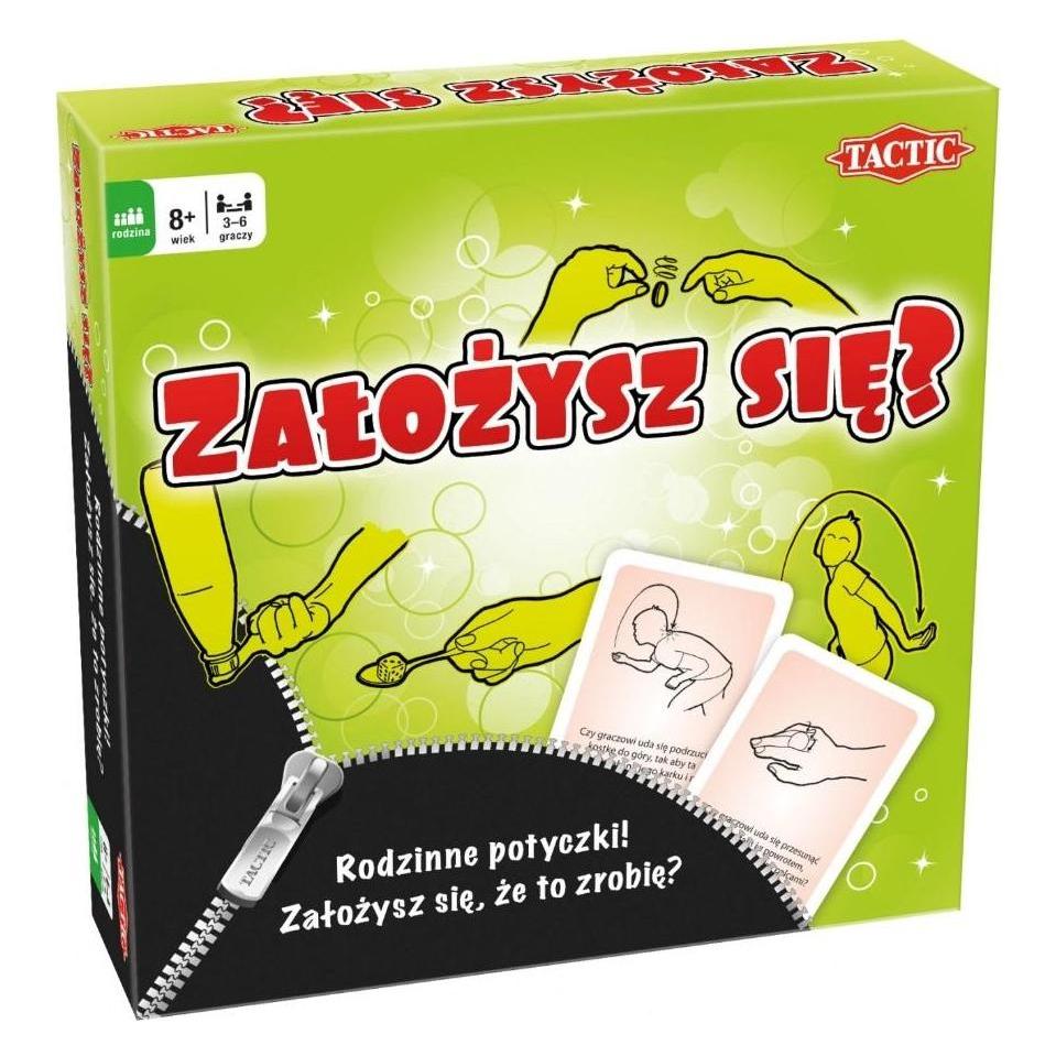 Tactic Wetten? Familien-Brettspiel 40841 (Polnisch, 3 - 6 Spieler) (GTA-40841)