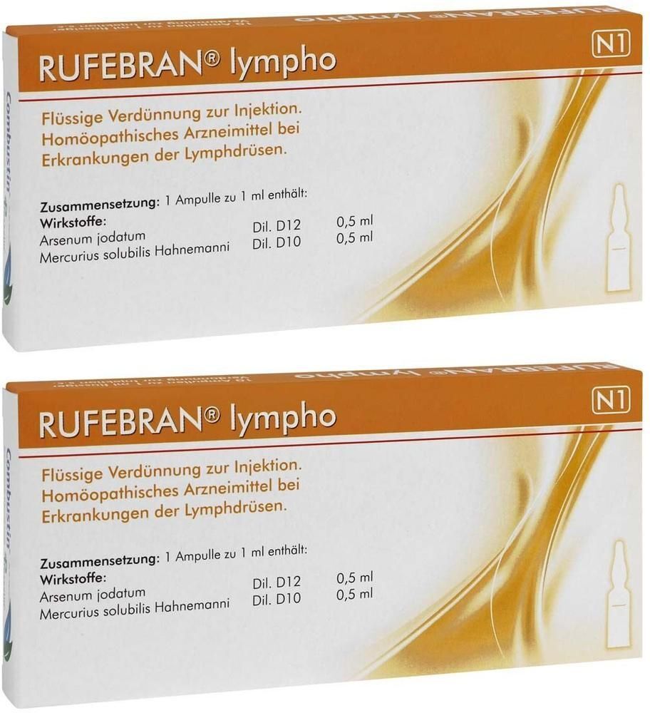 Combustin Rufebran lympho Ampullen 2x 2x10 St
