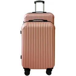 NTK-Collection Hartschalenkoffer 2er-Set Frenzi Rosegold